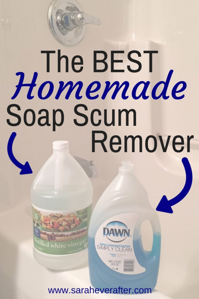 Best ideas about DIY Soap Scum Remover
. Save or Pin The BEST Homemade Soap Scum Remover Sarah Ever After Now.