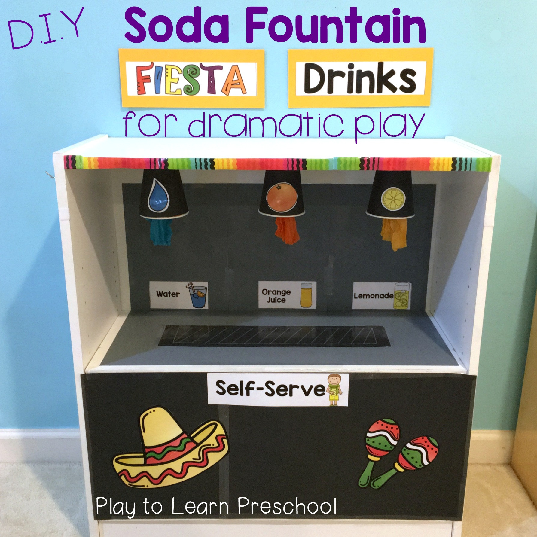 Best ideas about DIY Soda Fountain
. Save or Pin Drink Machine for Dramatic Play Now.