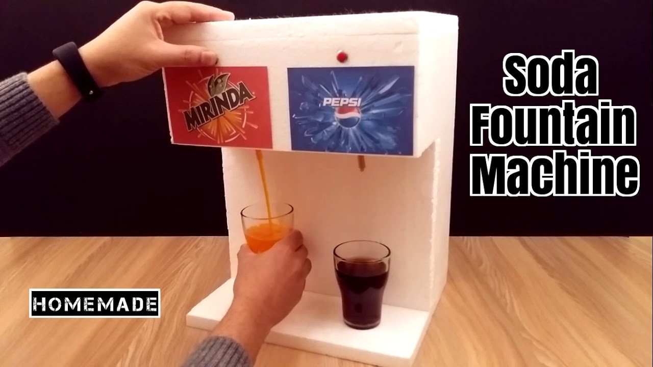 Best ideas about DIY Soda Fountain
. Save or Pin How to Make a Soda Fountain Machine at Home Homemade Now.