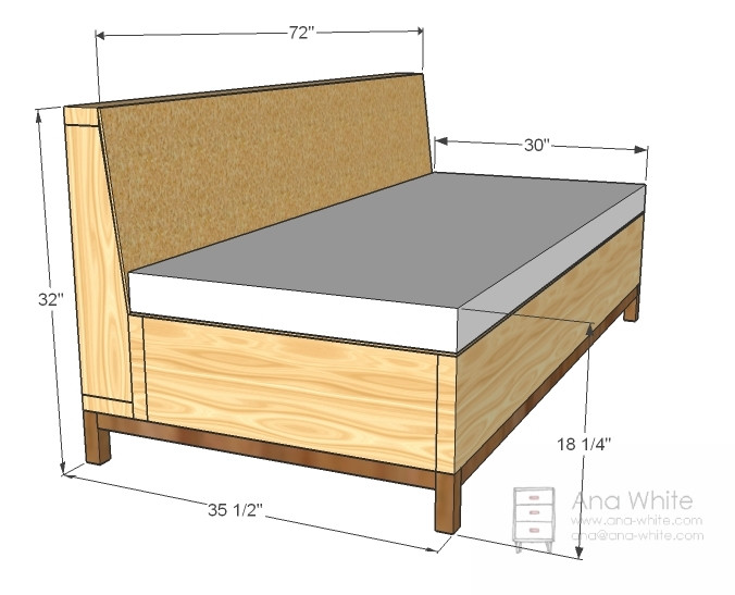 Best ideas about DIY Sofa Bed Plans
. Save or Pin Ana White Now.