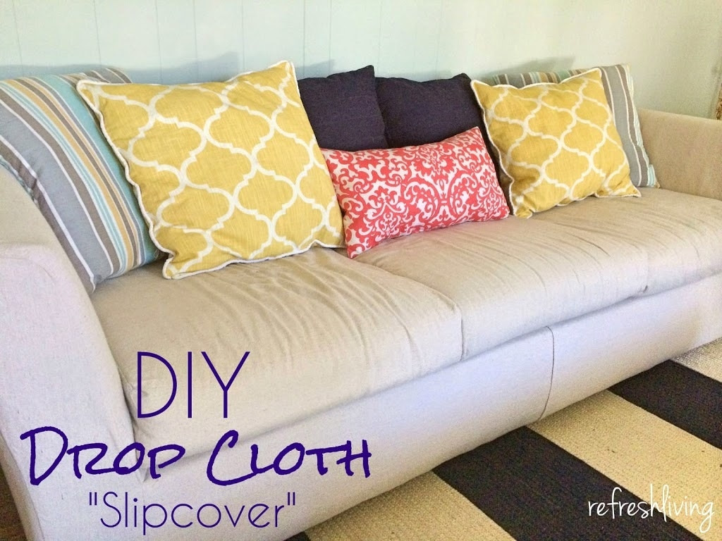 Best ideas about DIY Sofa Cover
. Save or Pin s Diy Slipcover No Sew MediasUpload Now.