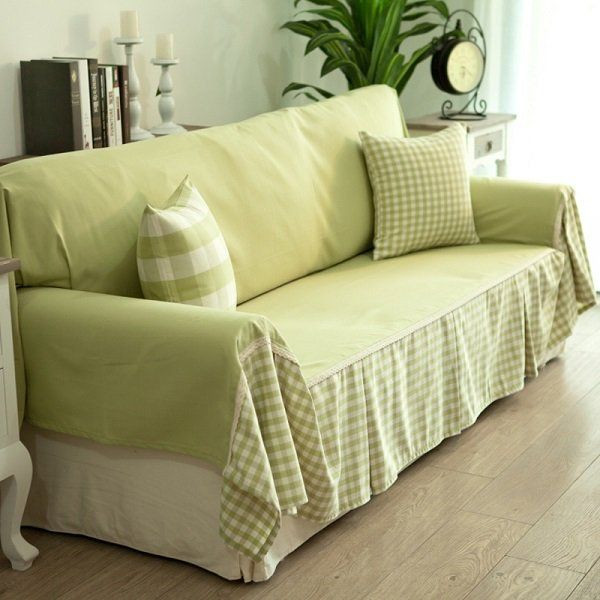 Best ideas about DIY Sofa Cover
. Save or Pin cheap DIY sofa cover ideas green fabrics decorative Now.