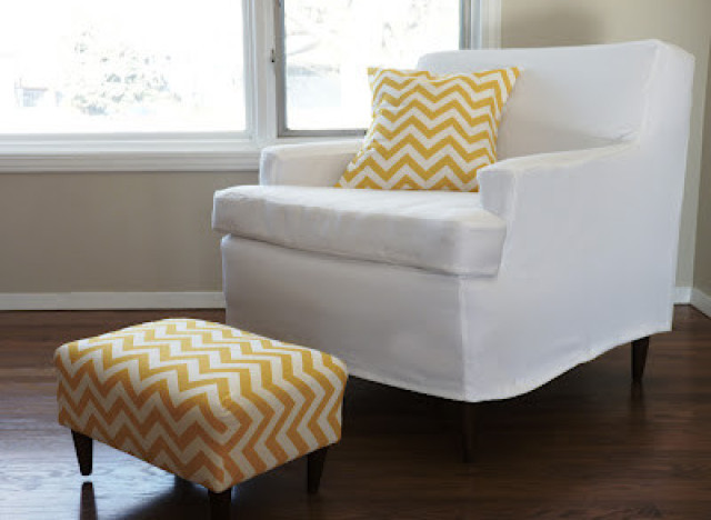 Best ideas about DIY Sofa Cover
. Save or Pin DIY Armchair Slipcover KOVI Now.