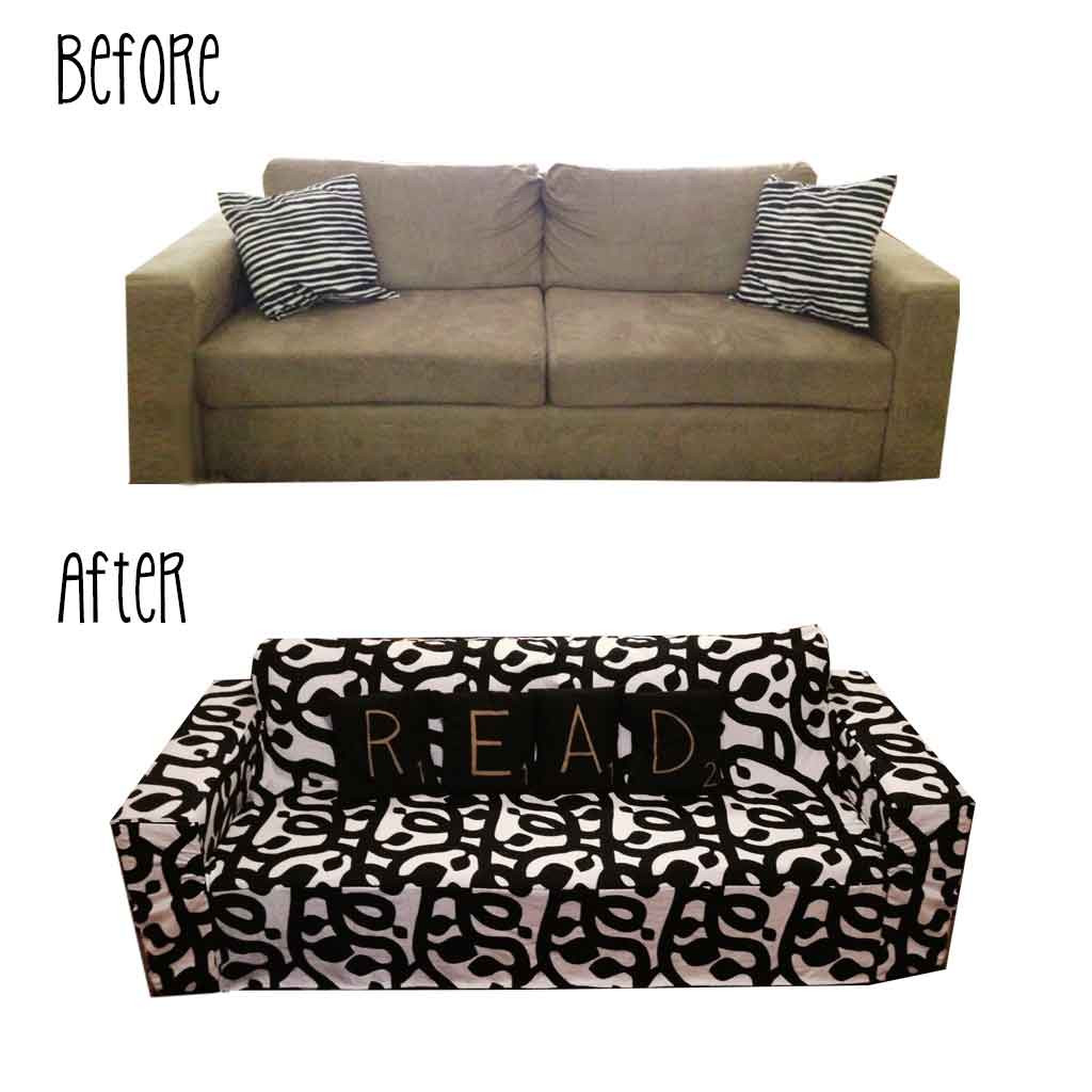 Best ideas about DIY Sofa Cover
. Save or Pin DIY Sofa Slip Cover Now.