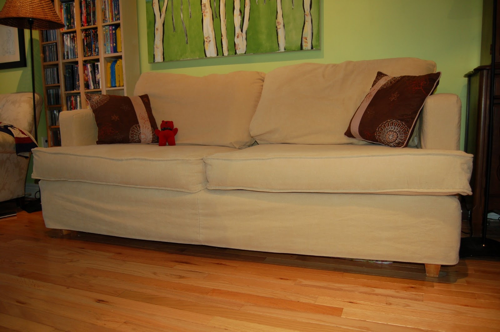 Best ideas about DIY Sofa Cover
. Save or Pin Baltic to Boardwalk Slipcover Tutorial How to DIY a Now.