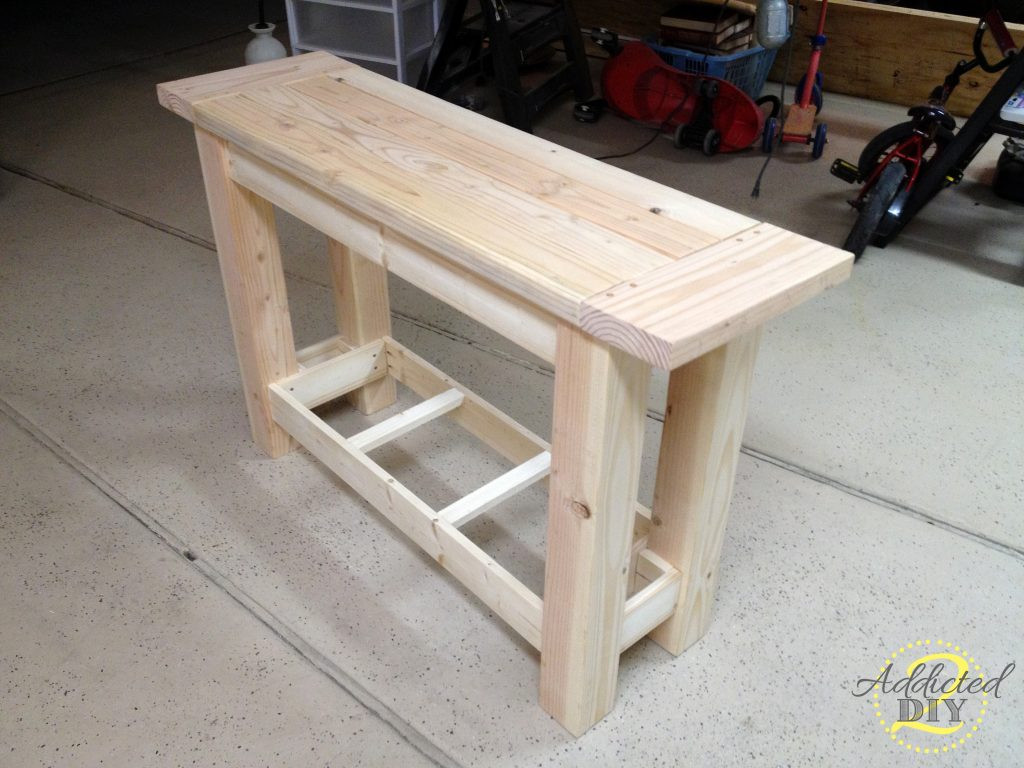 Best ideas about DIY Sofa Table Plans
. Save or Pin Pottery Barn Inspired Console Table Addicted 2 DIY Now.