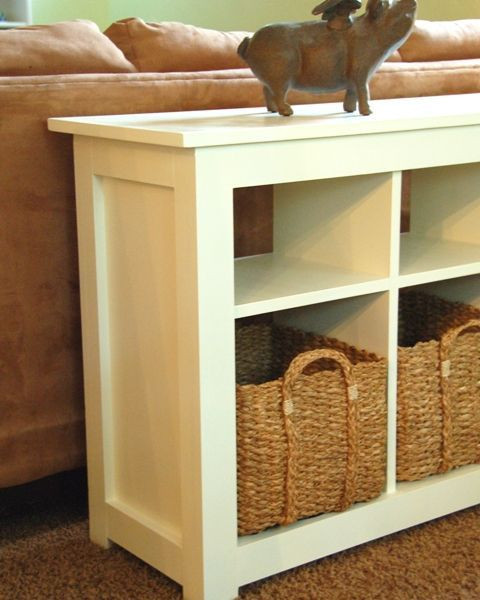 Best ideas about DIY Sofa Table With Storage
. Save or Pin 139 best DIY Console & Sofa Tables images on Pinterest Now.
