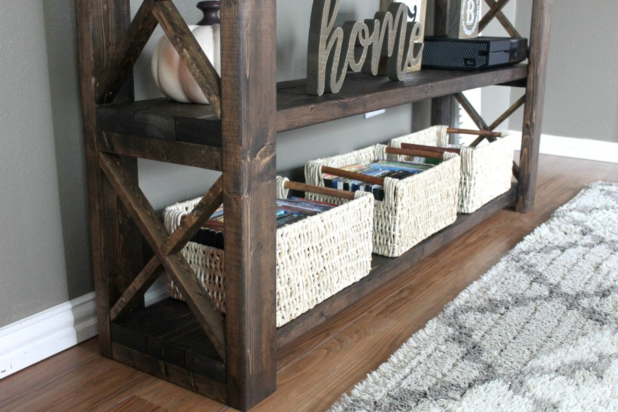 Best ideas about DIY Sofa Table With Storage
. Save or Pin How to Build a DIY Console Table for $50 or Less Now.