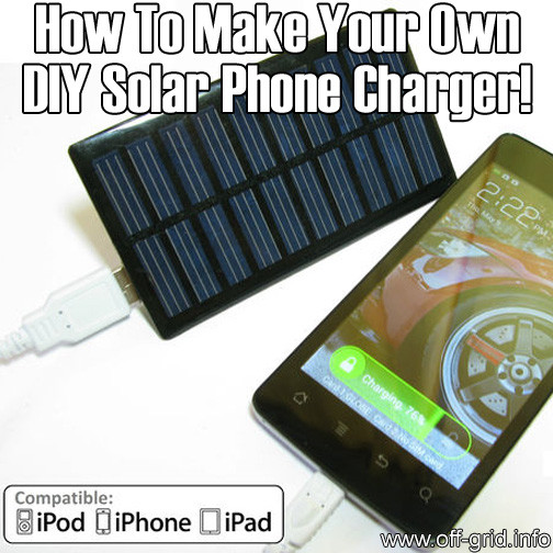 Best ideas about DIY Solar Phone Charger
. Save or Pin How To Make Your Own DIY Solar Phone Charger f Grid Now.