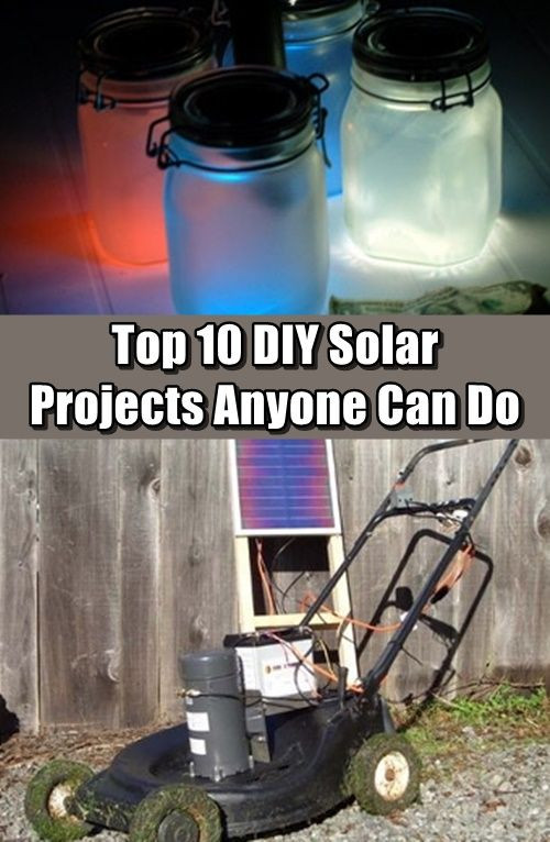 Best ideas about DIY Solar Projects
. Save or Pin Top 10 DIY Solar Projects Anyone Can Do Now.