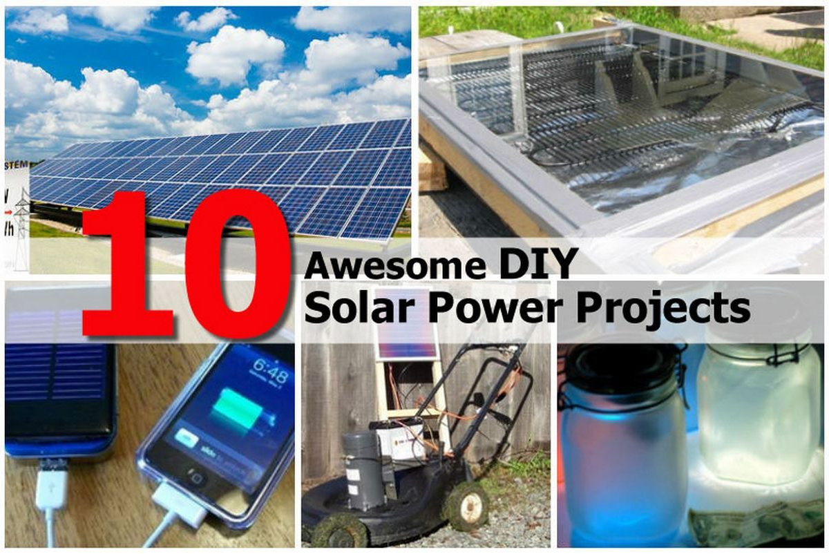 Best ideas about DIY Solar Projects
. Save or Pin 10 Awesome DIY Solar Power Projects Now.
