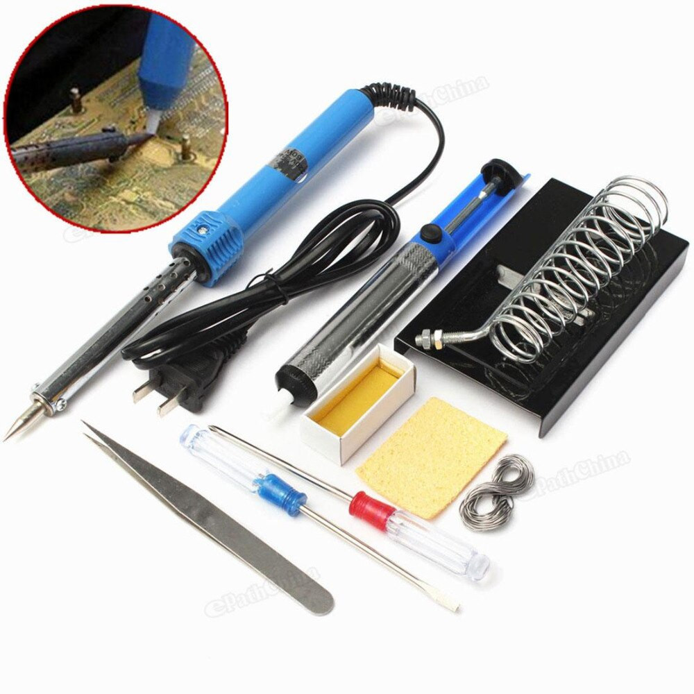 Best ideas about DIY Soldering Kit
. Save or Pin EU 9 in1 DIY Kit Set Electric Soldering Iron Handle Heat Now.