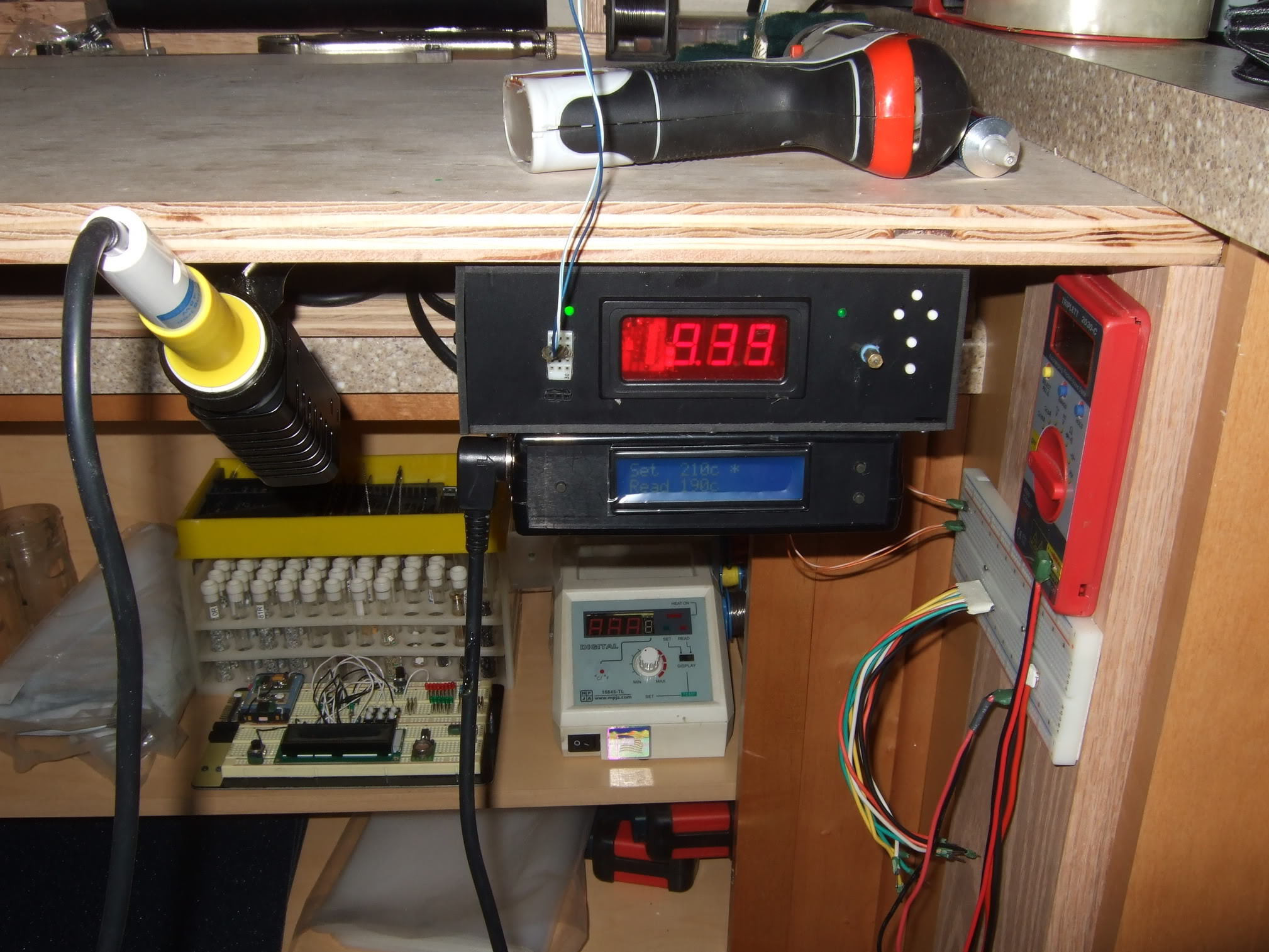 Best ideas about DIY Soldering Station
. Save or Pin DIY Under the Bench Mounted Soldering Station Now.