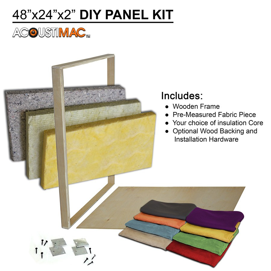 Best ideas about DIY Soundproofing Panels
. Save or Pin Acoustimac DIY422 Acoustic Panel Kit Now.