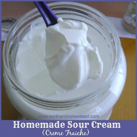 Best ideas about DIY Sour Cream
. Save or Pin How to Make Homemade Sour Cream Creme Fraiche Northern Now.