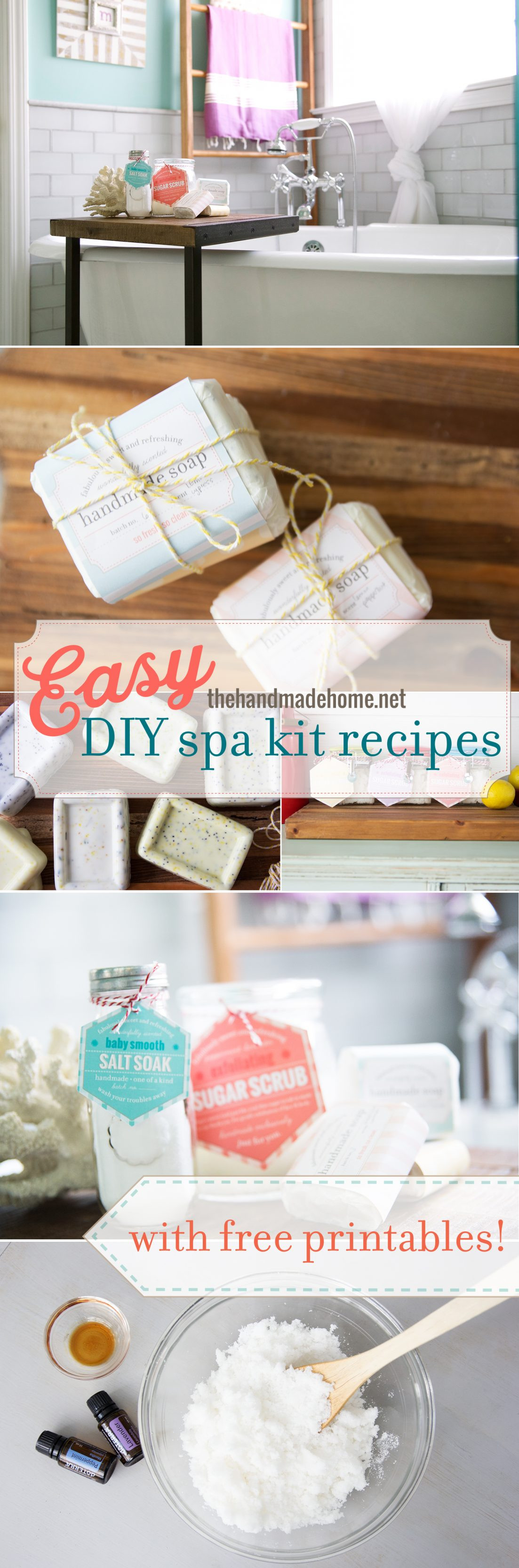 Best ideas about DIY Spa Kits
. Save or Pin last minute t idea DIY spa kit The Handmade Home Now.