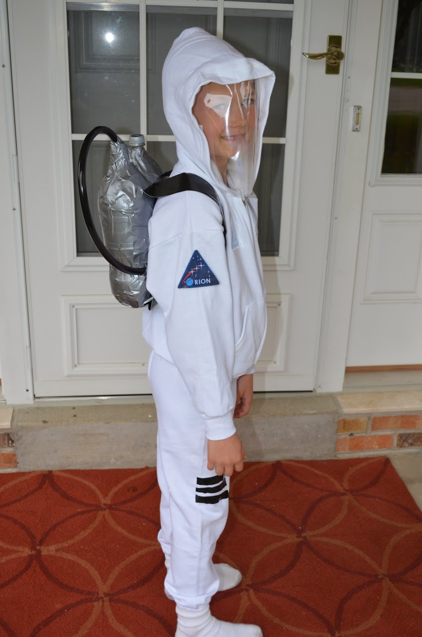 Best ideas about DIY Space Suit Costume
. Save or Pin What DID we do all day Easy No Sew Astronaut Costume Now.