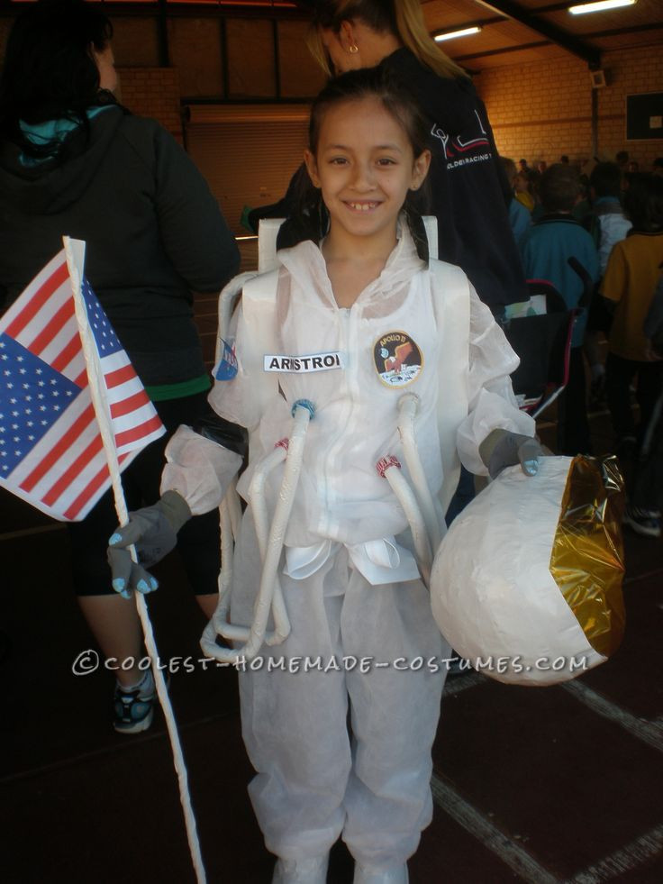 Best ideas about DIY Space Suit Costume
. Save or Pin Homemade Astronaut Costume in Honor of Neil Armstrong Now.
