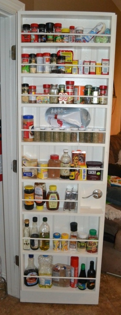 Best ideas about DIY Spice Rack For Pantry Door
. Save or Pin DIY Spice Rack for your pantry door Now.