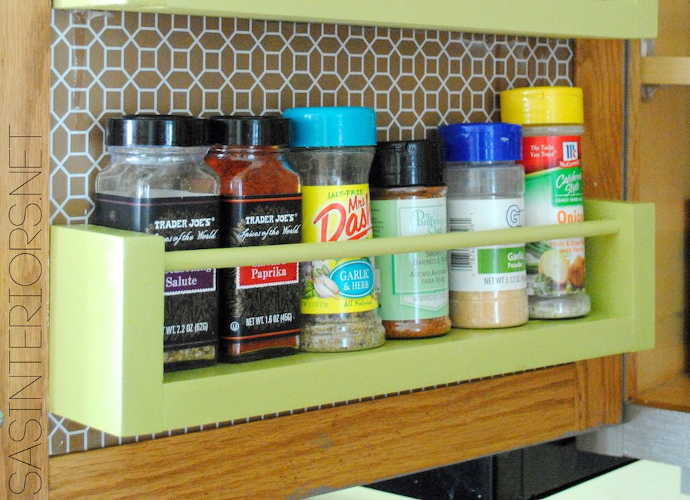 Best ideas about DIY Spice Rack Ideas
. Save or Pin Scrap Wood Spice Rack Kitchen Cabinet Organizers 11 Now.