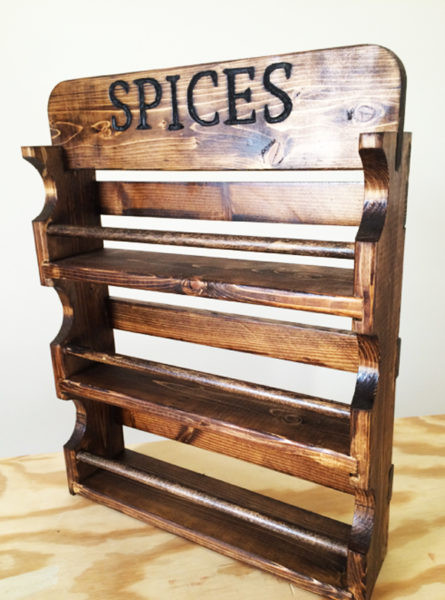 Best ideas about DIY Spice Rack Plans
. Save or Pin DIY Spice Rack MyOutdoorPlans Now.