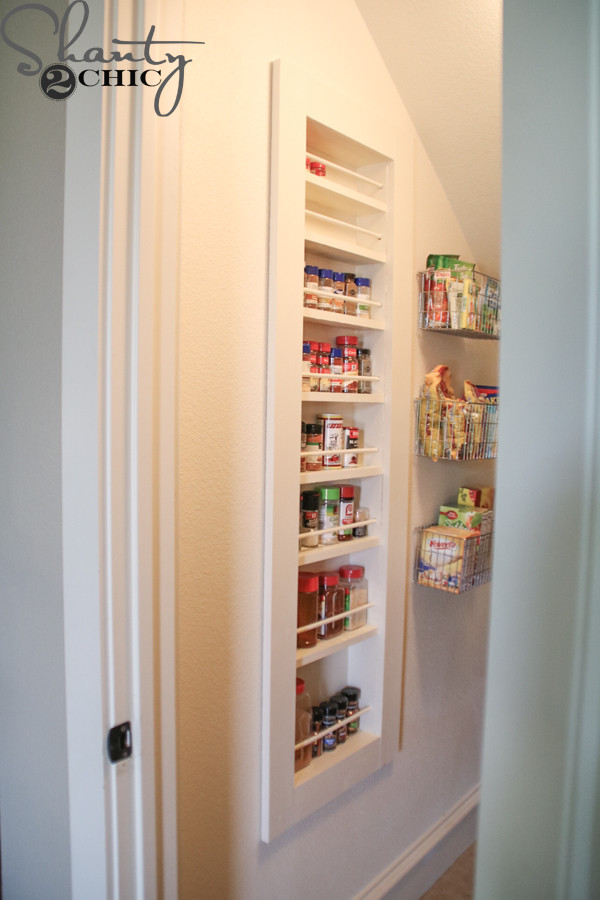 Best ideas about DIY Spice Rack Plans
. Save or Pin DIY Built in Spice Rack Free Plans and Tutorial Shanty Now.