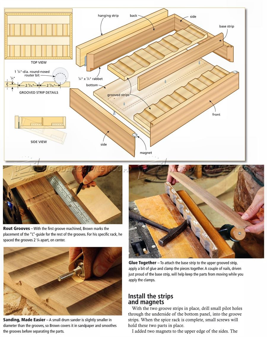 Best ideas about DIY Spice Rack Plans
. Save or Pin DIY Spice Rack • WoodArchivist Now.