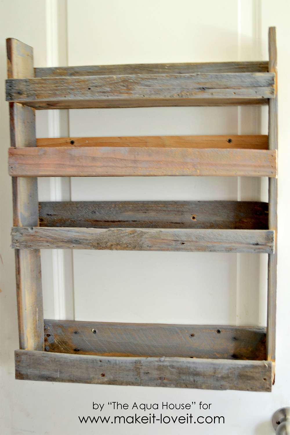 Best ideas about DIY Spice Racks
. Save or Pin DIY Pallet Spice Rack Now.