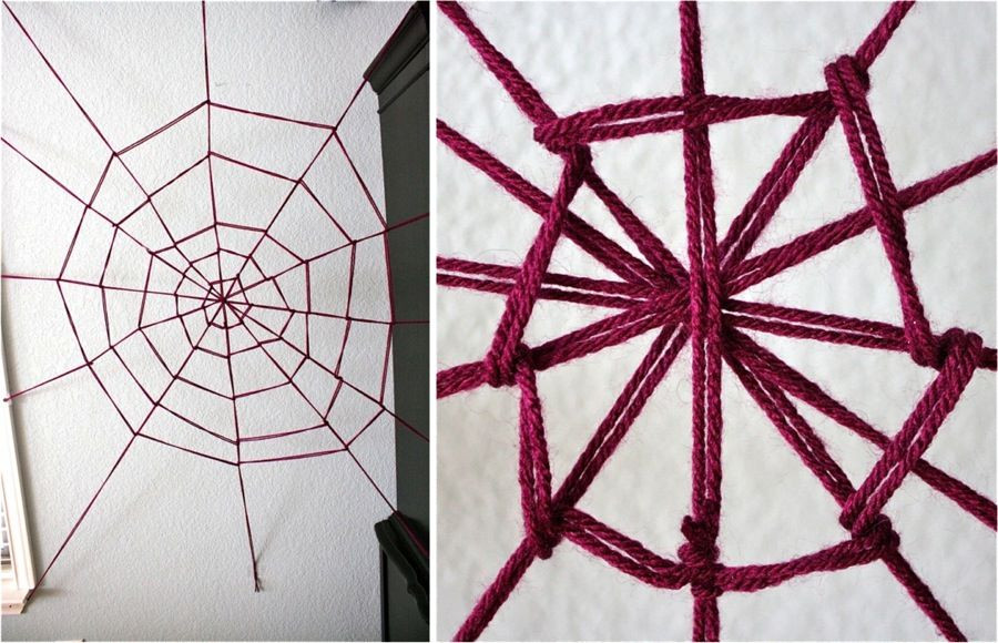 Best ideas about DIY Spider Web
. Save or Pin DIY Halloween Decorations Spooky Spider Web And A Giant Now.
