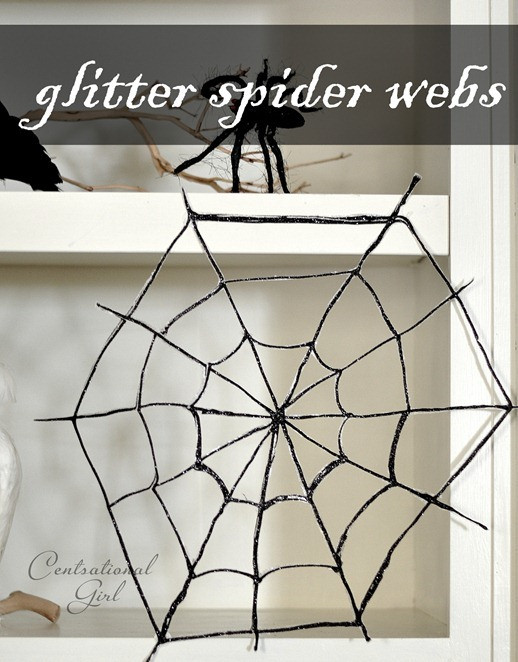 Best ideas about DIY Spider Web
. Save or Pin Glitter Spider Webs Spooky Shelves Now.