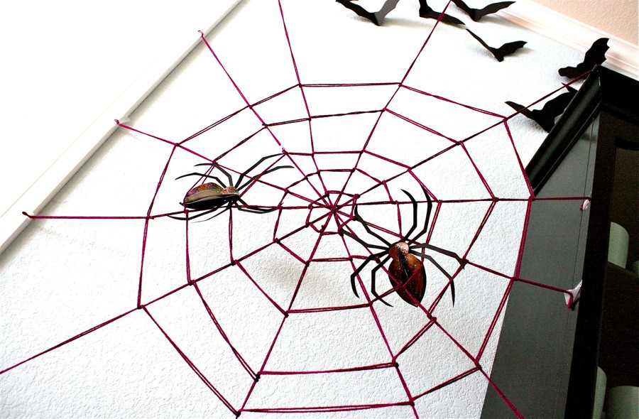 Best ideas about DIY Spider Web
. Save or Pin DIY Halloween Decorations Spooky Spider Web And A Giant Now.