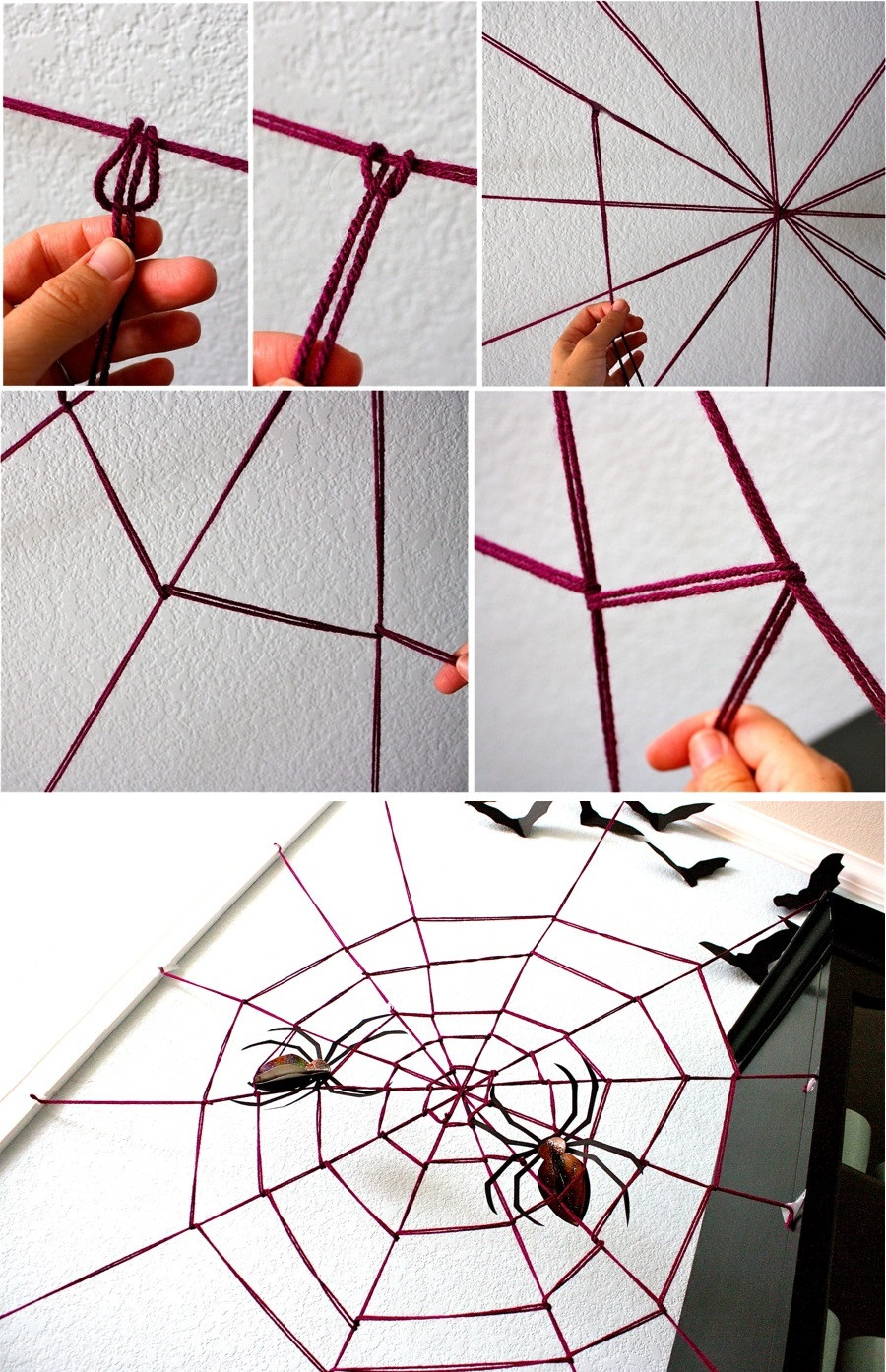 Best ideas about DIY Spider Web
. Save or Pin 51 Cheap & Easy To Make DIY Halloween Decorations Ideas Now.
