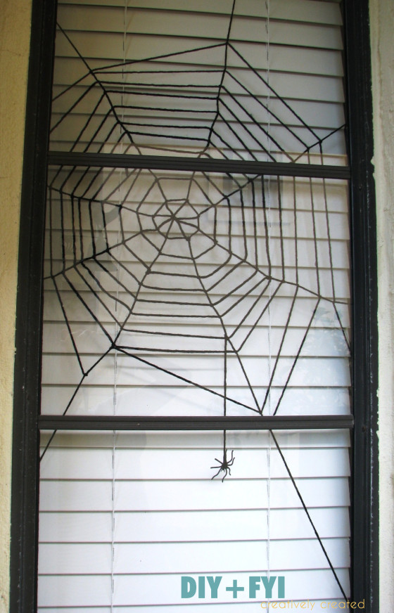 Best ideas about DIY Spider Web
. Save or Pin diy halloween spiderweb window decoration Now.