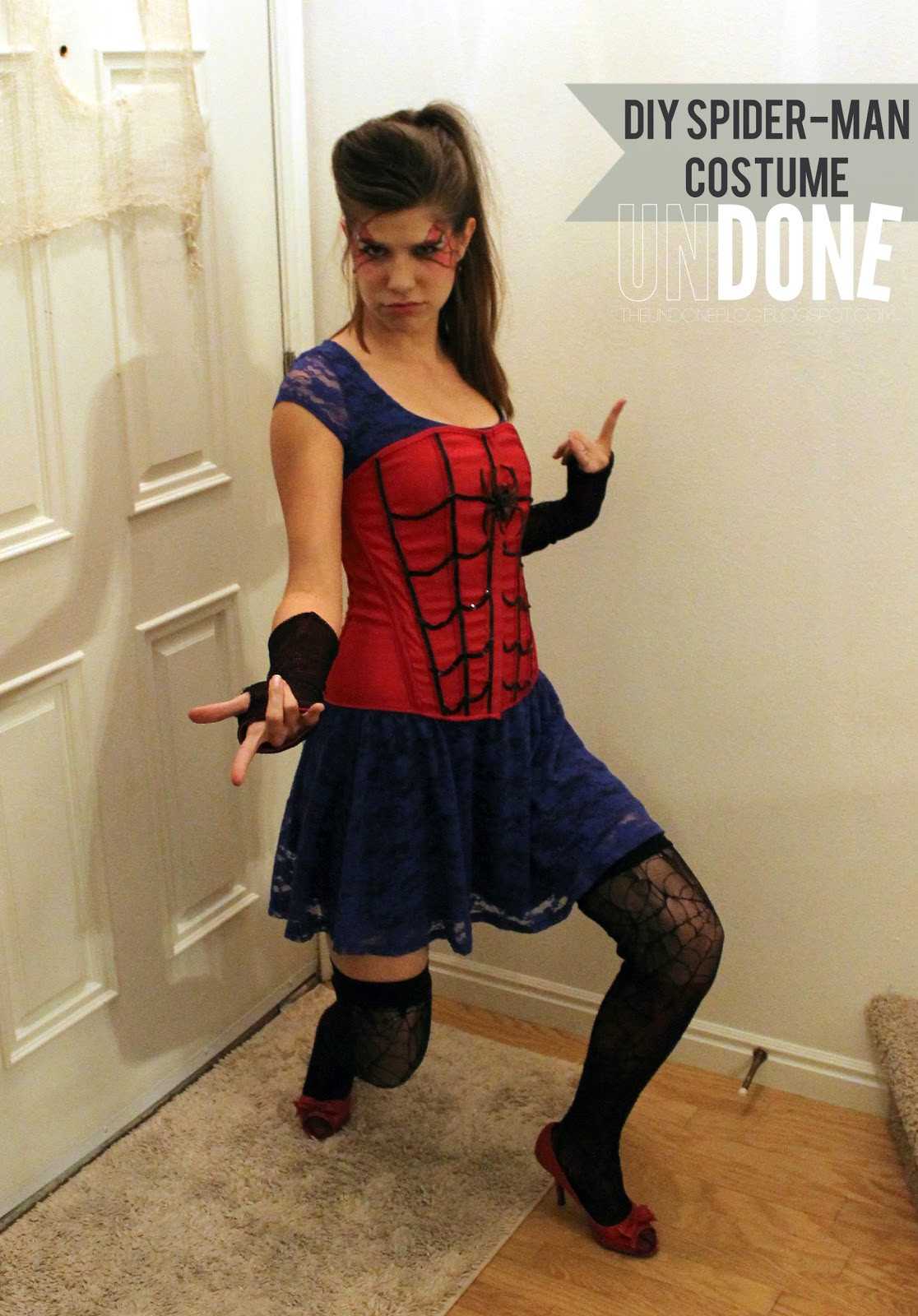 Best ideas about DIY Spider Woman Costume
. Save or Pin Homemade Spider Costume For Women Now.