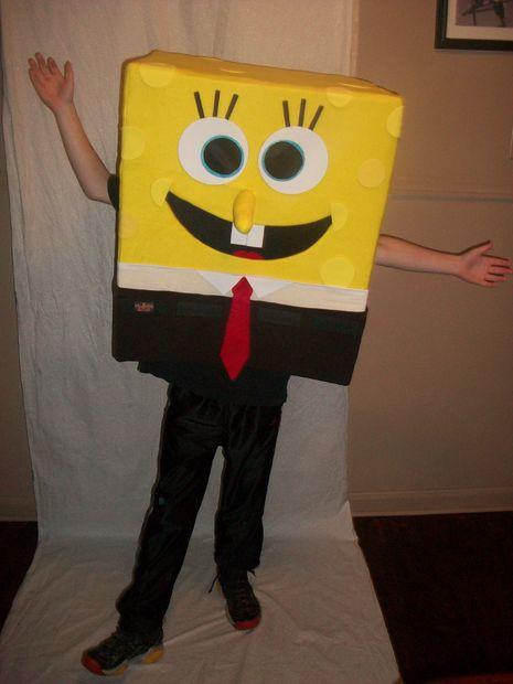 Best ideas about DIY Spongebob Costume
. Save or Pin DIY SpongeBob Squarepants Mascot Halloween Costume Now.