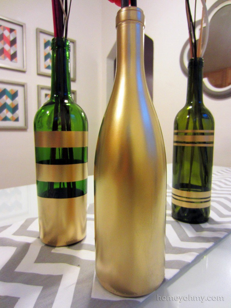 Best ideas about DIY Spray Paint
. Save or Pin DIY Spray Painted Wine Bottles for Fall Decorating Homey Now.
