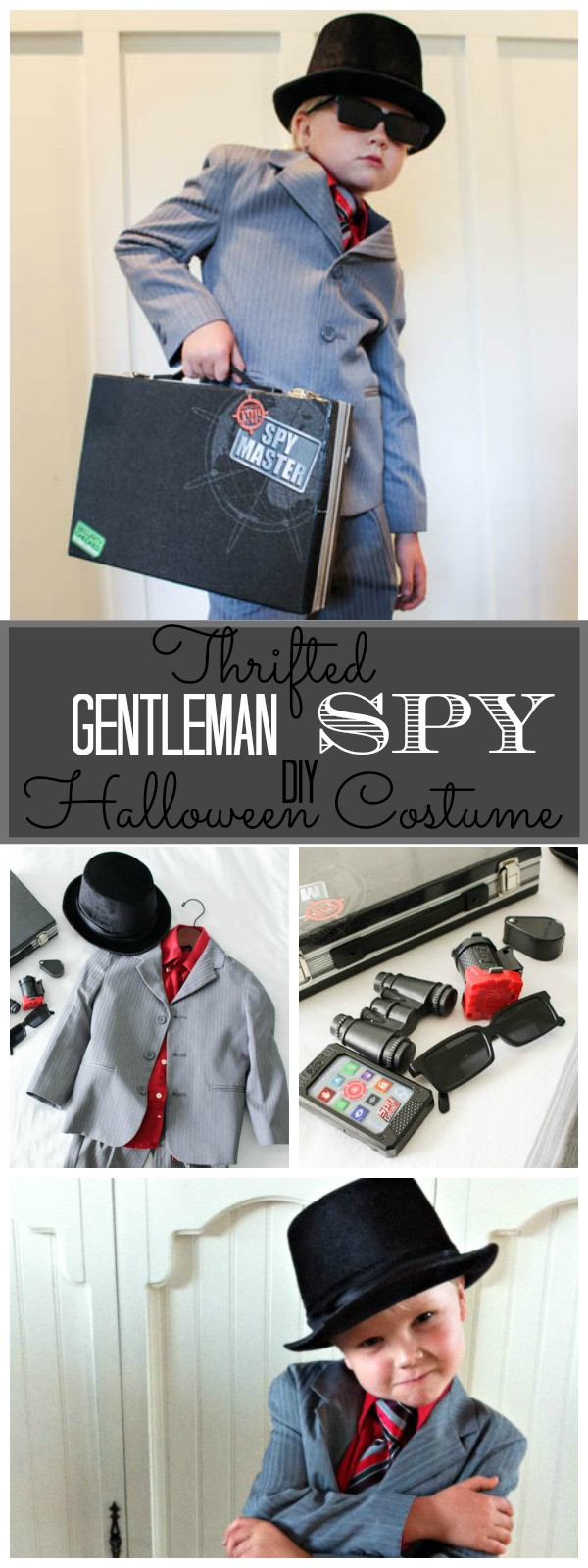 Best ideas about DIY Spy Costume
. Save or Pin Thrifted Gentleman Spy DIY Halloween Costume The Happy Now.