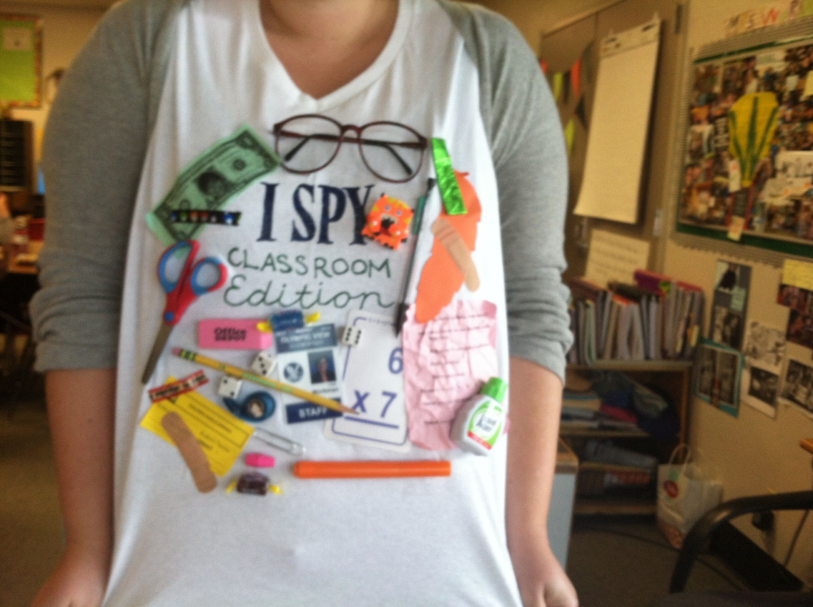 Best ideas about DIY Spy Costume
. Save or Pin I spy classroom edition tshirt Now.
