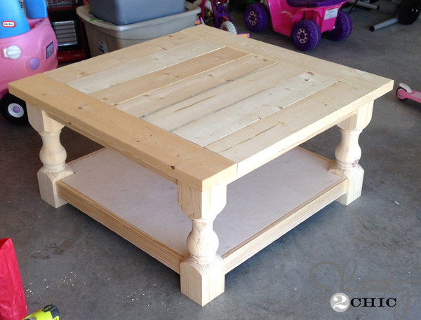 Best ideas about DIY Square Coffee Table
. Save or Pin DIY Square Coffee Table Shanty 2 Chic Now.