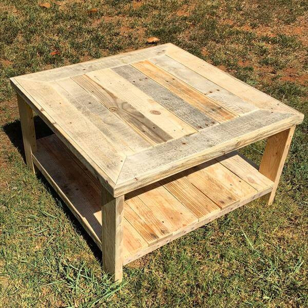 Best ideas about DIY Square Coffee Table
. Save or Pin Pallet Wood Square Coffee Table Now.