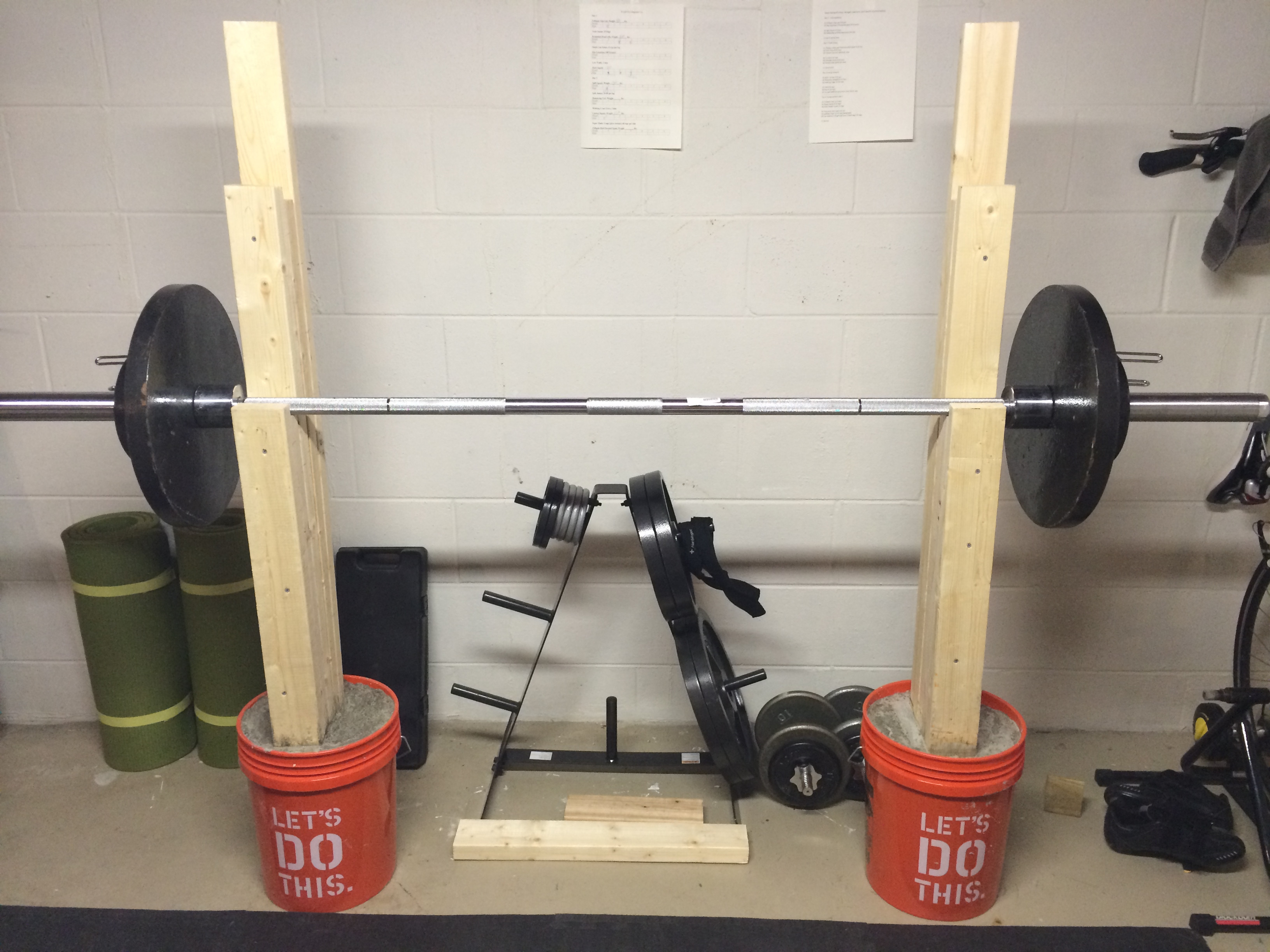 Best ideas about DIY Squat Stands
. Save or Pin How To DIY Squat Stands Now.