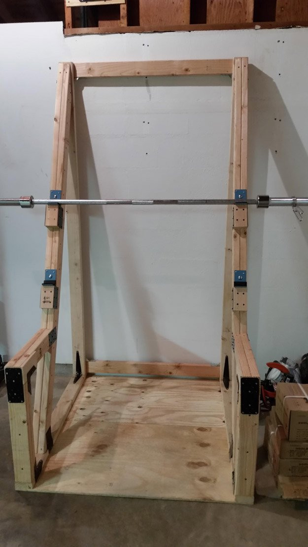 Best ideas about DIY Squat Stands
. Save or Pin 9 DIY Squat Rack Ideas For Your Home Gym Now.