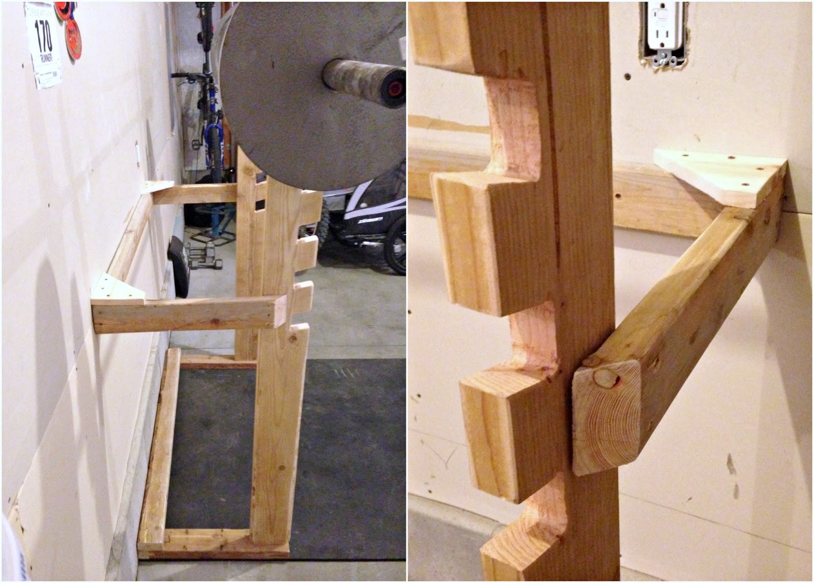 Best ideas about DIY Squat Stands
. Save or Pin DIY CROSSFIT GARAGE GYM part 2 – fitness Now.