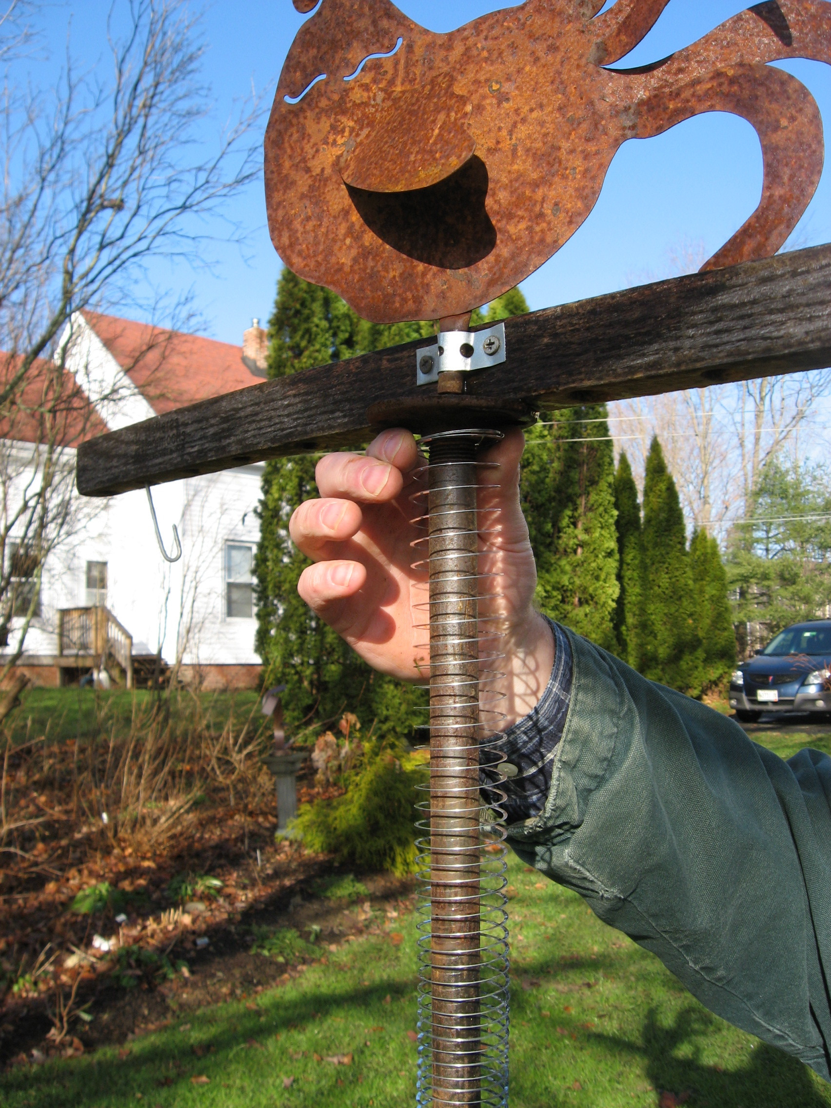 Best ideas about DIY Squirrel Baffle
. Save or Pin Slinky squirrel trick part 2 Now.