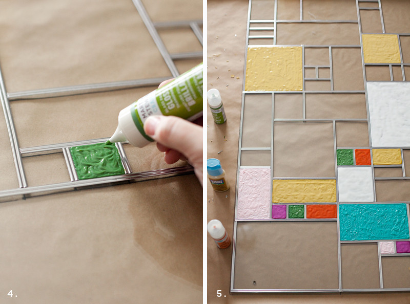 Best ideas about DIY Stain Glass Window
. Save or Pin DIY Faux Stained Glass A Beautiful Mess Now.