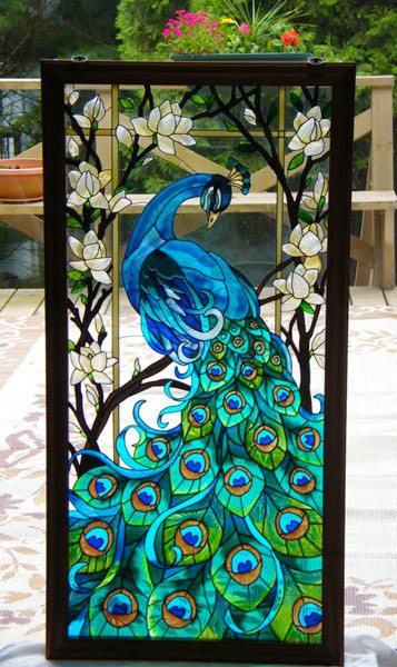 Best ideas about DIY Stain Glass Window
. Save or Pin DIY Faux Stained Glass Windows Now.