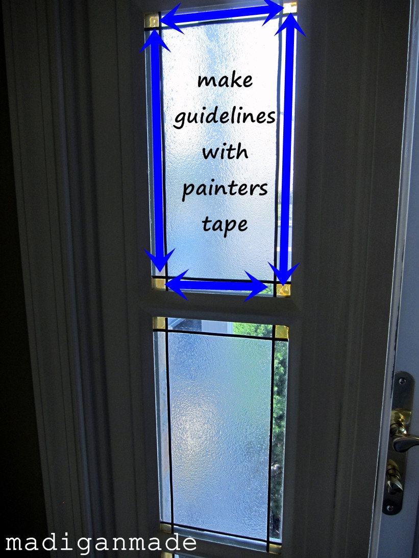 Best ideas about DIY Stain Glass Window
. Save or Pin Make your own faux stained glass foyer window Rosyscription Now.