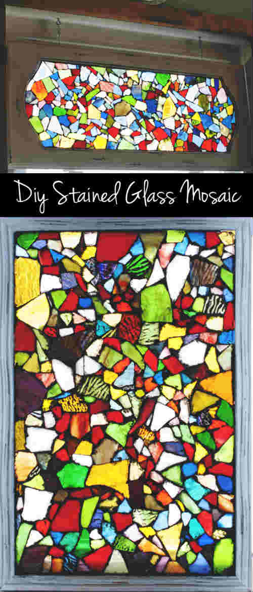 Best ideas about DIY Stained Glass
. Save or Pin How To Make a Stained Glass Mosaic Window – iSeeiDoiMake Now.