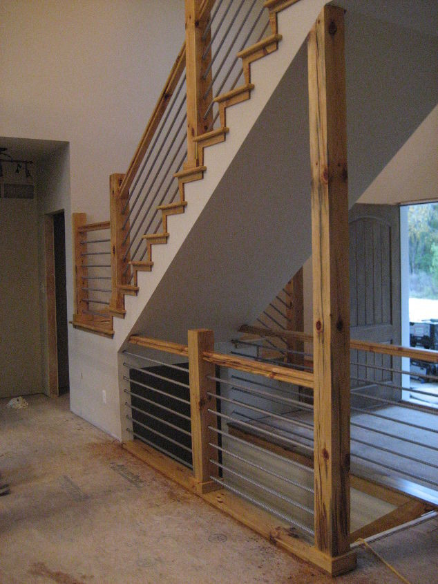 Best ideas about DIY Stair Railing
. Save or Pin Building a Home Cable Rail Staircase Now.