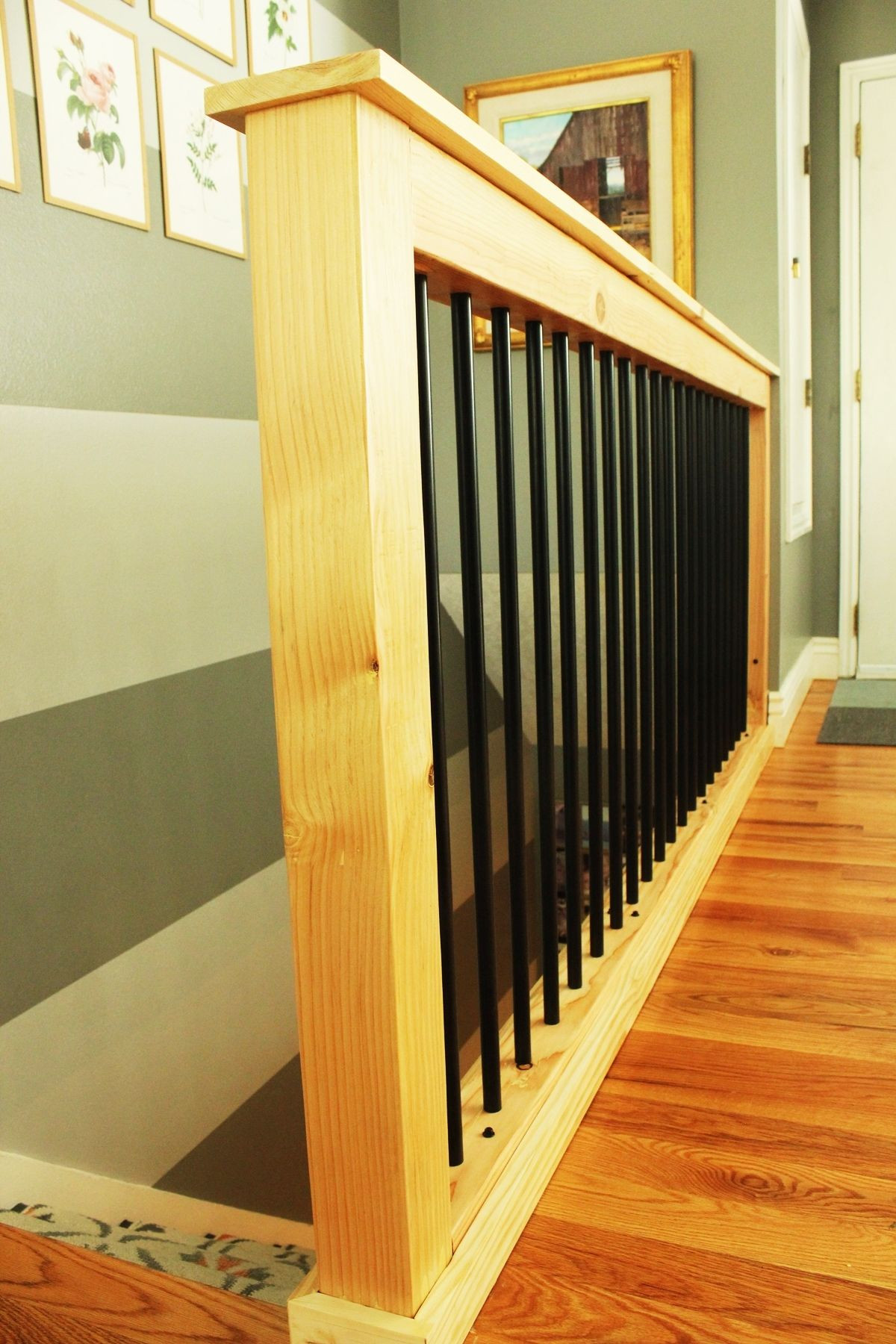 Best ideas about DIY Stair Railing
. Save or Pin DIY Stair Handrail with Industrial Pipes and Wood Now.